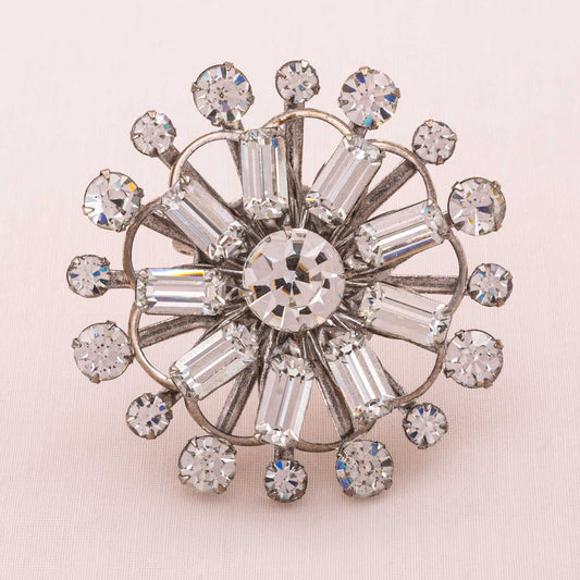 Coro-stark-glitzernde-Strassbrosche