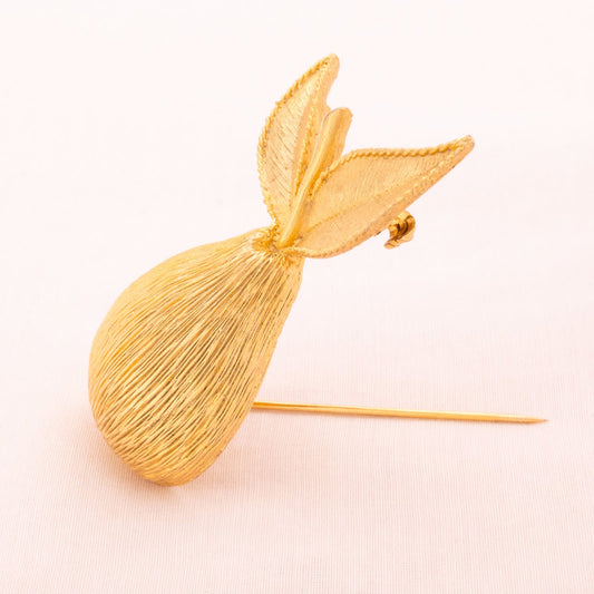 Emmons-Brosche-vergoldete-Birne