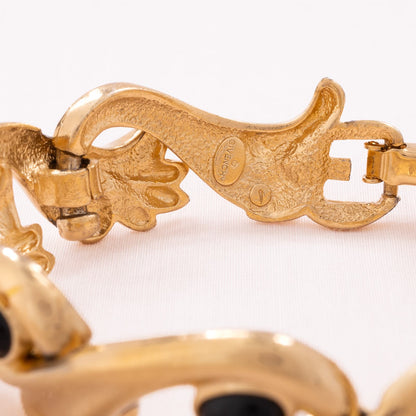 Givenchy-vergoldetes-Armband-Signatur