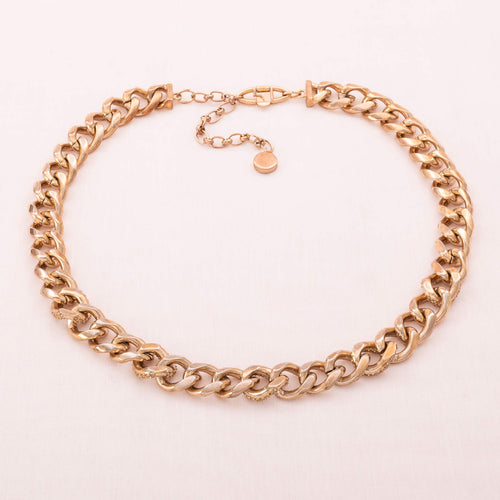 GIVENCHY elegant chain link necklace