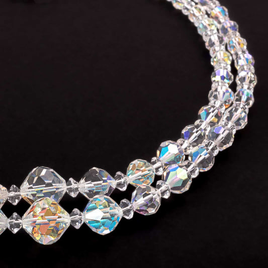 Vintage-Kristallkette-zweireihig