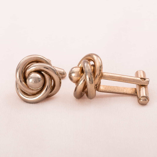 Manschettenknöpfe-Knoten-Design-klassisch