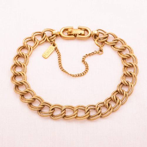 MONET gold plated bracelet for charms