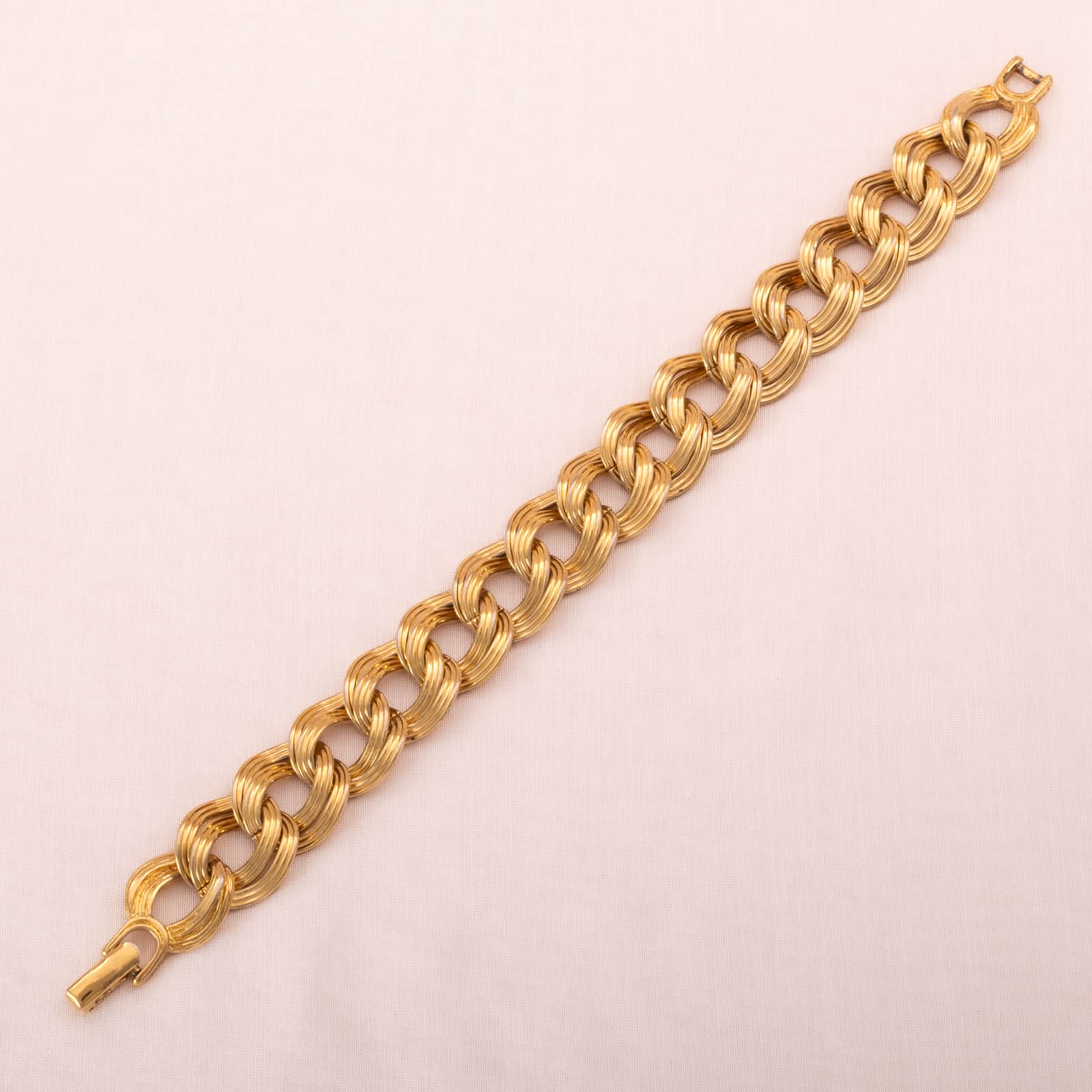 Gold Armband Set IMPERIAL, 18k vergoldete Perlen