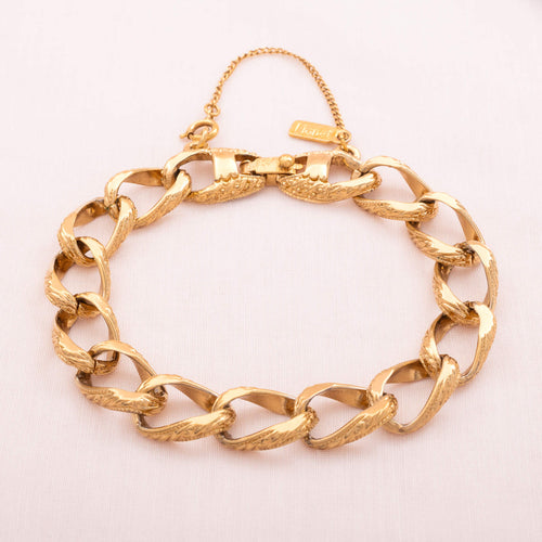 MONET gold plated bracelet for charms
