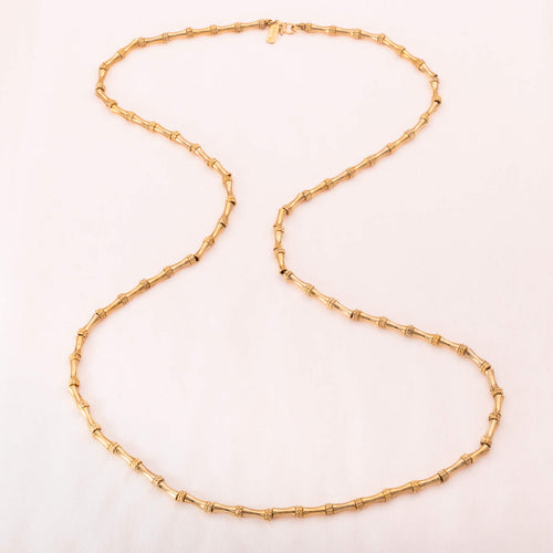 MONET necklace in bamboo look