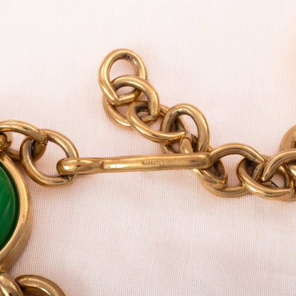 Monet-90s-Halskette-vergoldet-Hakenverschluss