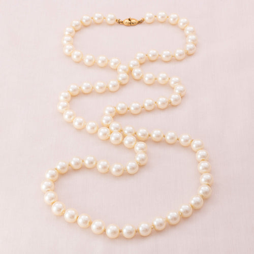 ☆【VINTAGE HOLLYWOOD】☆Classic Pearl Silky Necklac.e☆ VINTAGE HOLLYWOOD（ビンテージハリウッド）の「【VINTAGE