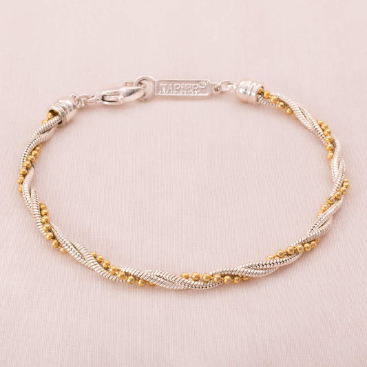 Napier-Armband-gedrehte-Bicolor-Ketten