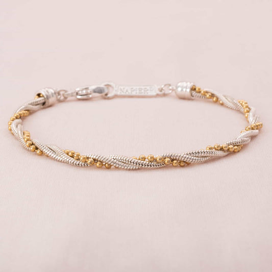 Napier-Armband-gedrehte-Bicolor-Ketten
