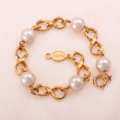 Napier-Wtwrnity-Armband-vergoldet-mit-Perlen