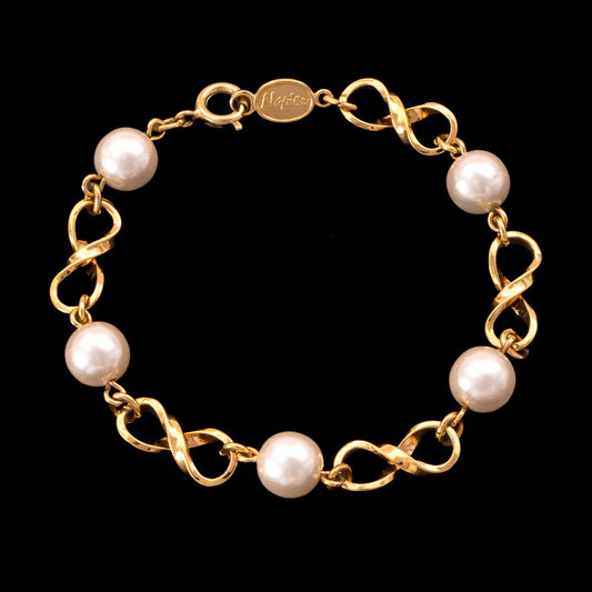 Napier-Wtwrnity-Armband-vergoldet-mit-Perlen