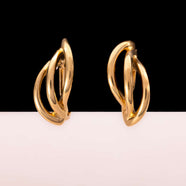 NAPIER vergoldete Ohrclips