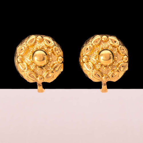NINA RICCI small clip-on earrings with a bow pattern