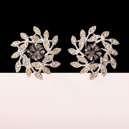 SARAH COVENTRY glittering clip-on earrings