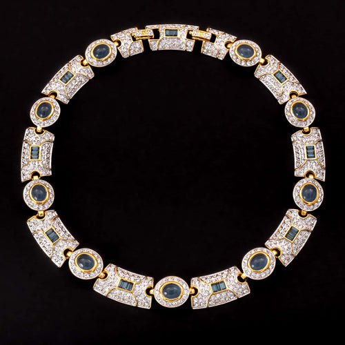 SWAROVSKI gemstone look necklace