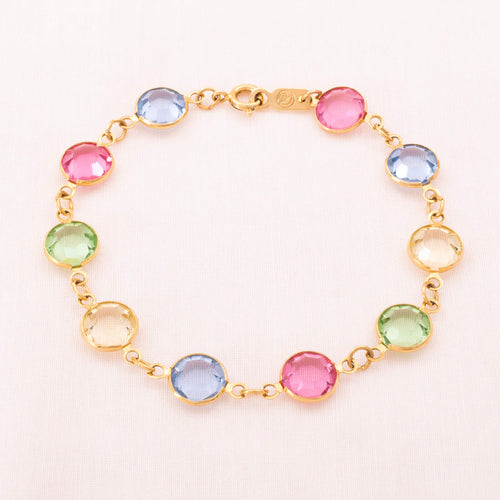 SWAROVSKI bracelet with colorful crystals