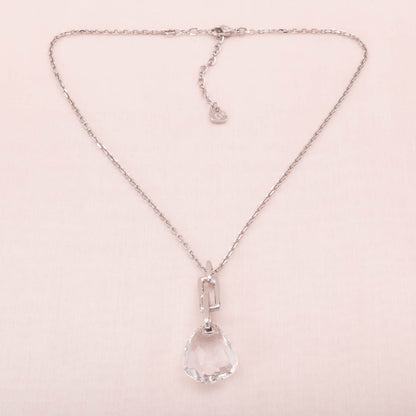 Swarovski-Halskette-großer-Kristalltropfen-Anhänger-Rückseite