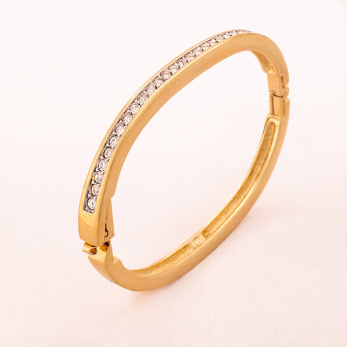 SWAROVSKI classic bangle decorated with crystals