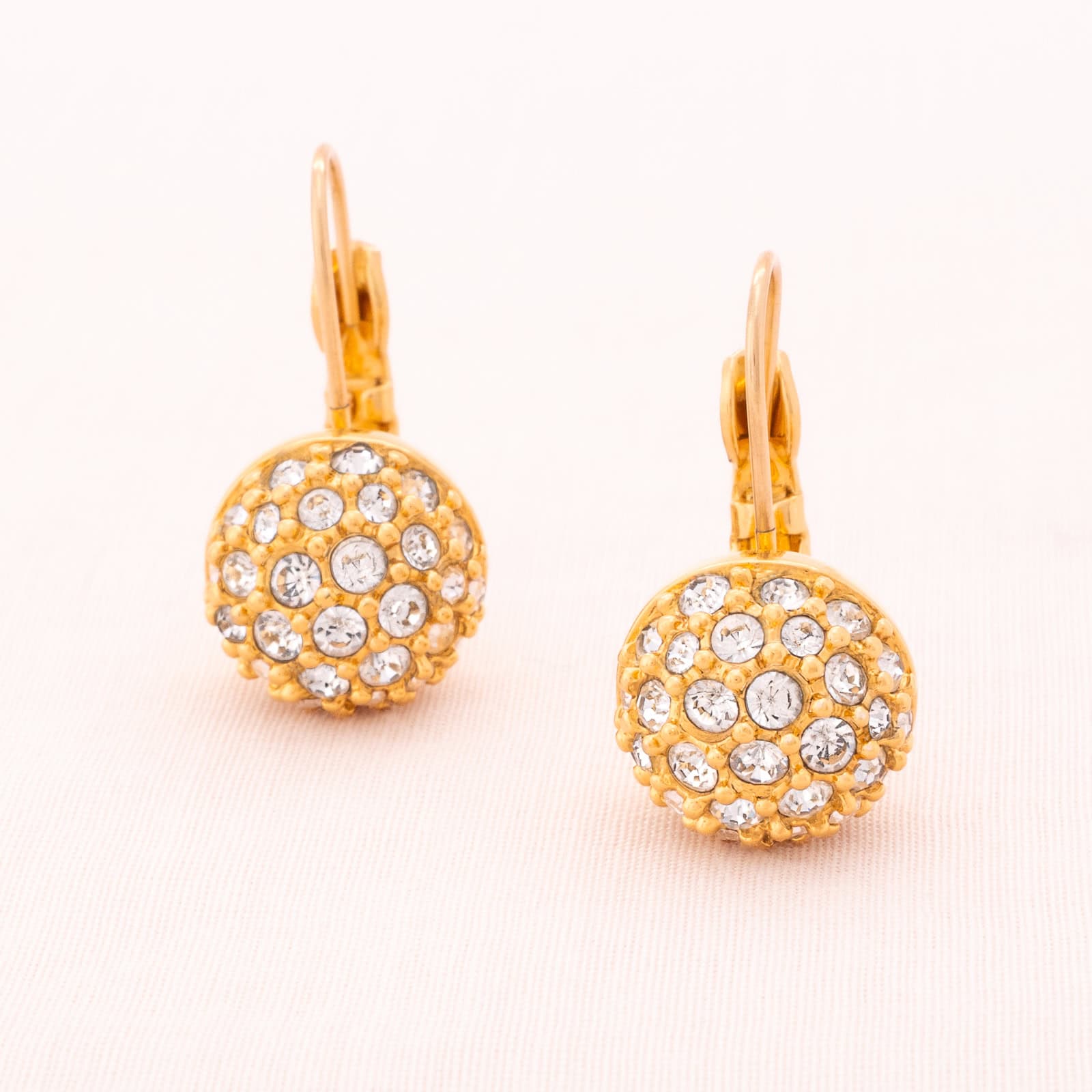 Swarovski-Ohrringe-zum-durchziehen-vergoldet-Kristall-besetzt