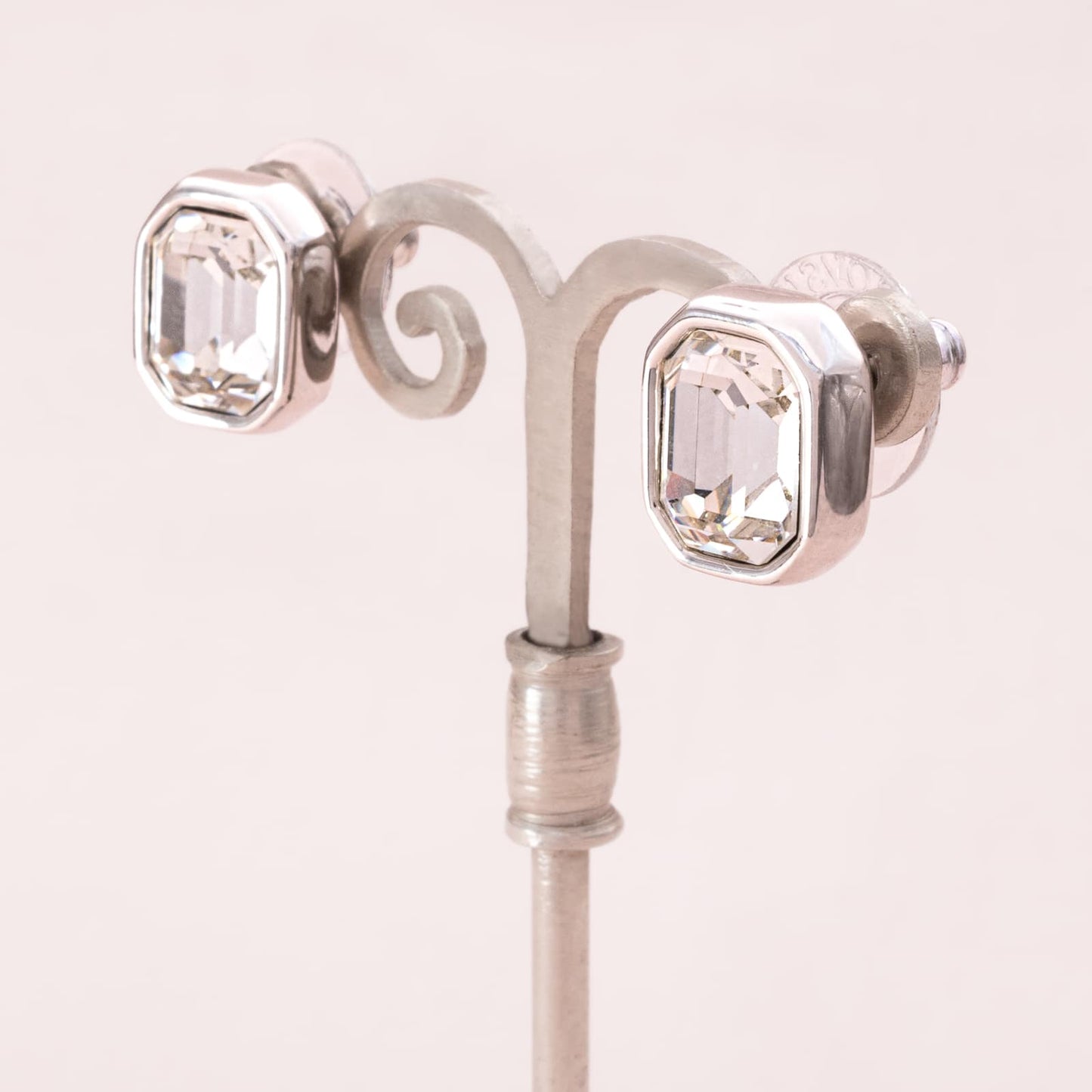 Swarovski-Ohrringe-weißer-Kristall-im-Achteckschliff