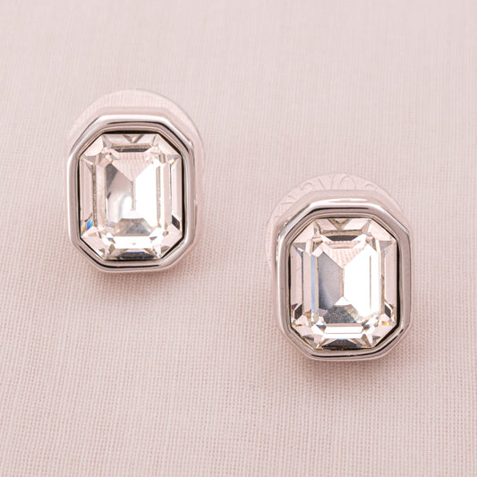 Swarovski-Ohrringe-weißer-Kristall-im-Achteckschliff