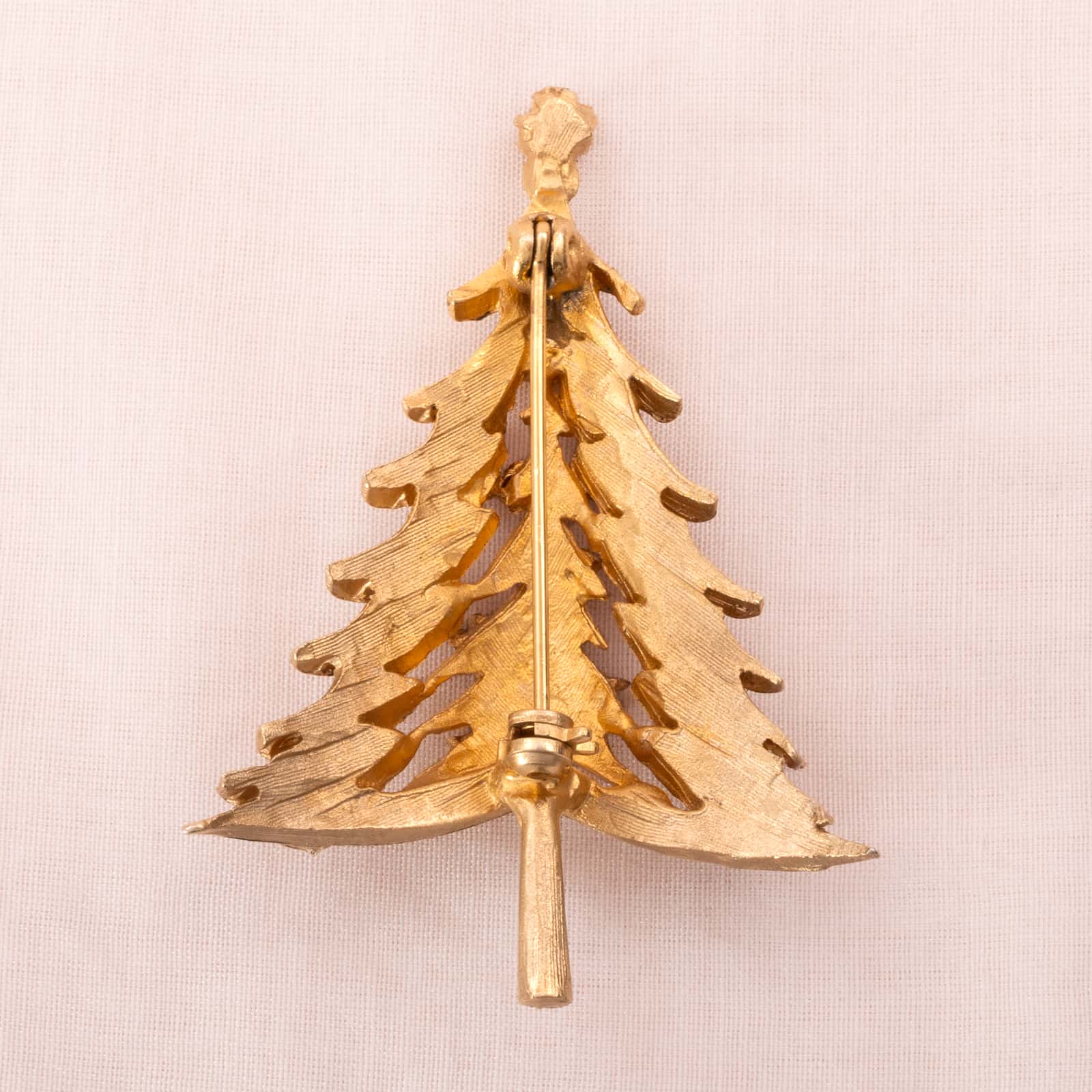 Weihnachtsbaum-Brosche-vergoldete-Rückseite