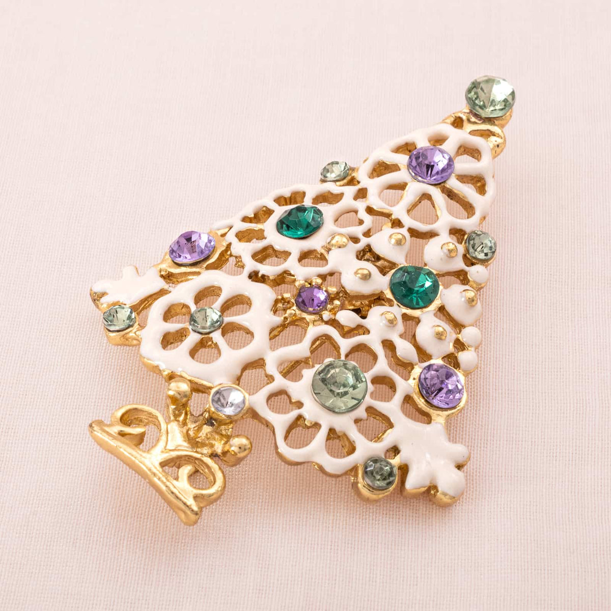 Bunte Strass-Brosche, Weihnachtsbaum-Brosche, Retro-Kleidung, Dekoration, Accessoires, Modeschmuck, Geschenk, Weihnachtsbaum-Brosche Für Frauen