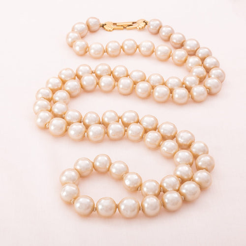 High quality long pearl necklace