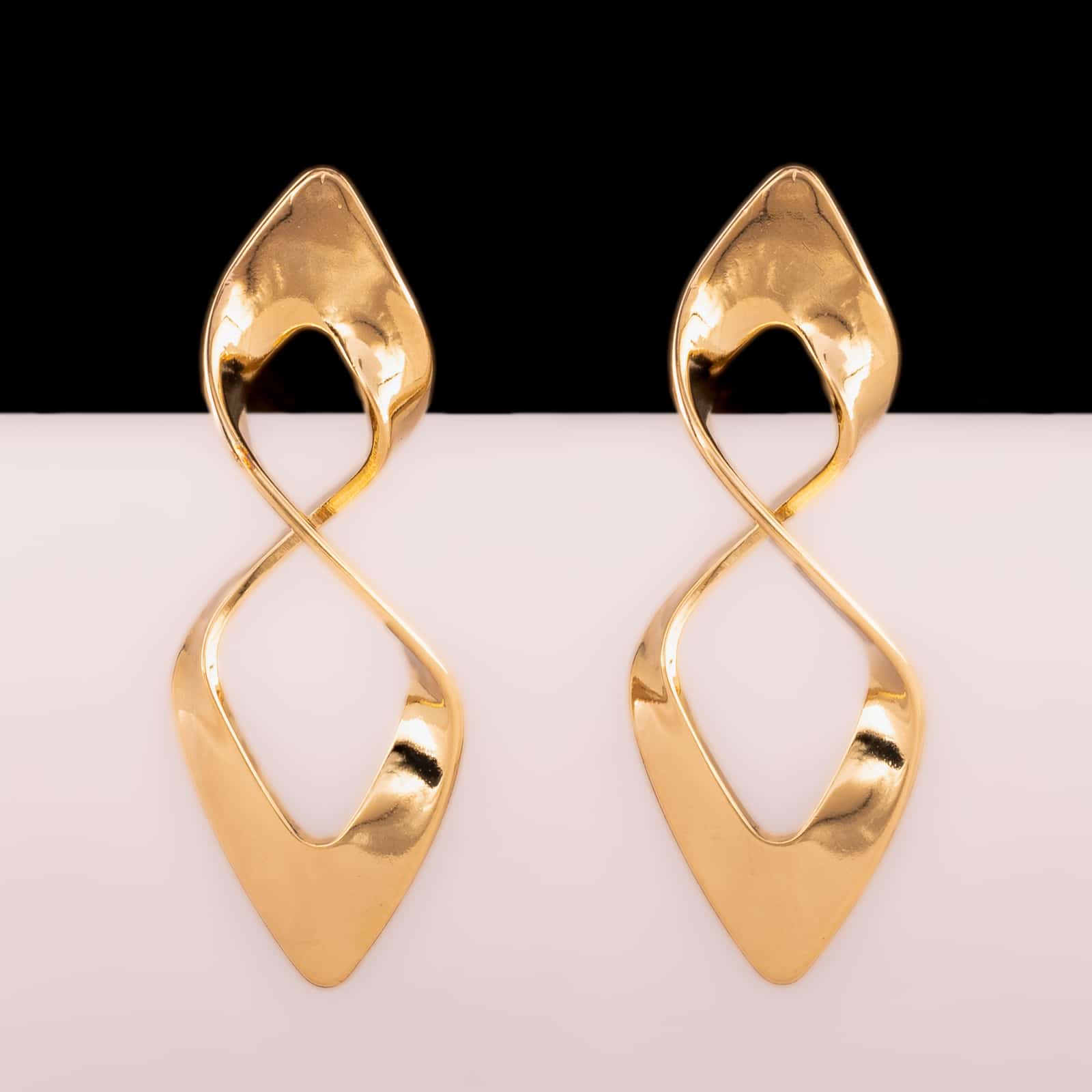 Avon-Fashion-Twist-Ohrringe-Original-1988