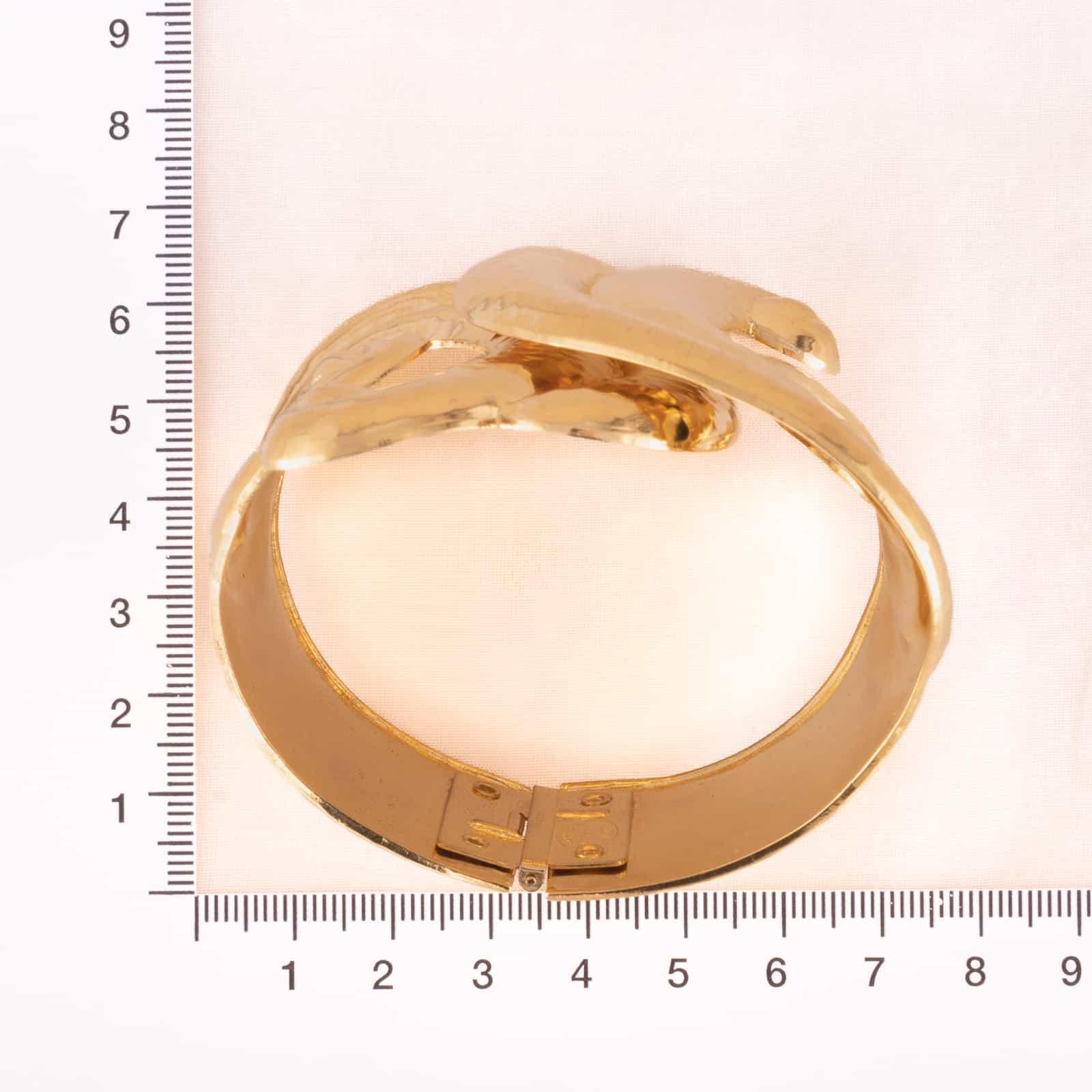 Barrera-for-Avon-breiter-Vintage-Armreif-Ansicht-von-oben