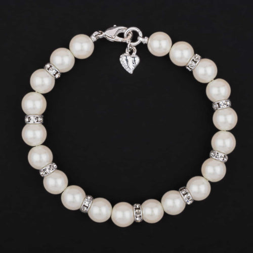 CAROLEE Perlenarmband mit Strass
