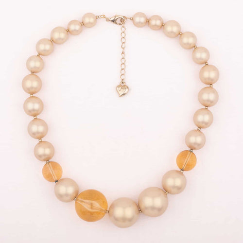 CAROLEE pearl necklace with very large pearls