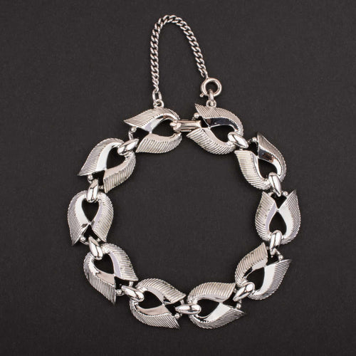 CORO silver colored bracelet from the 60s