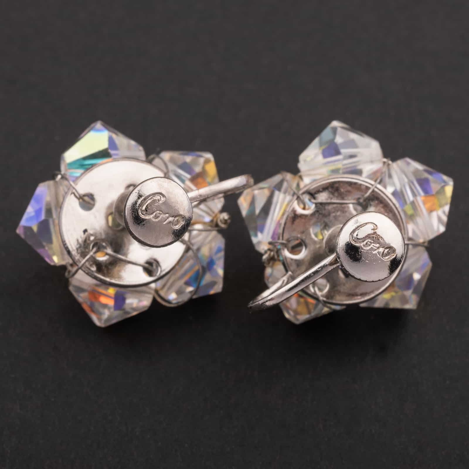 Coro-Ohrringe-50s-Signatur