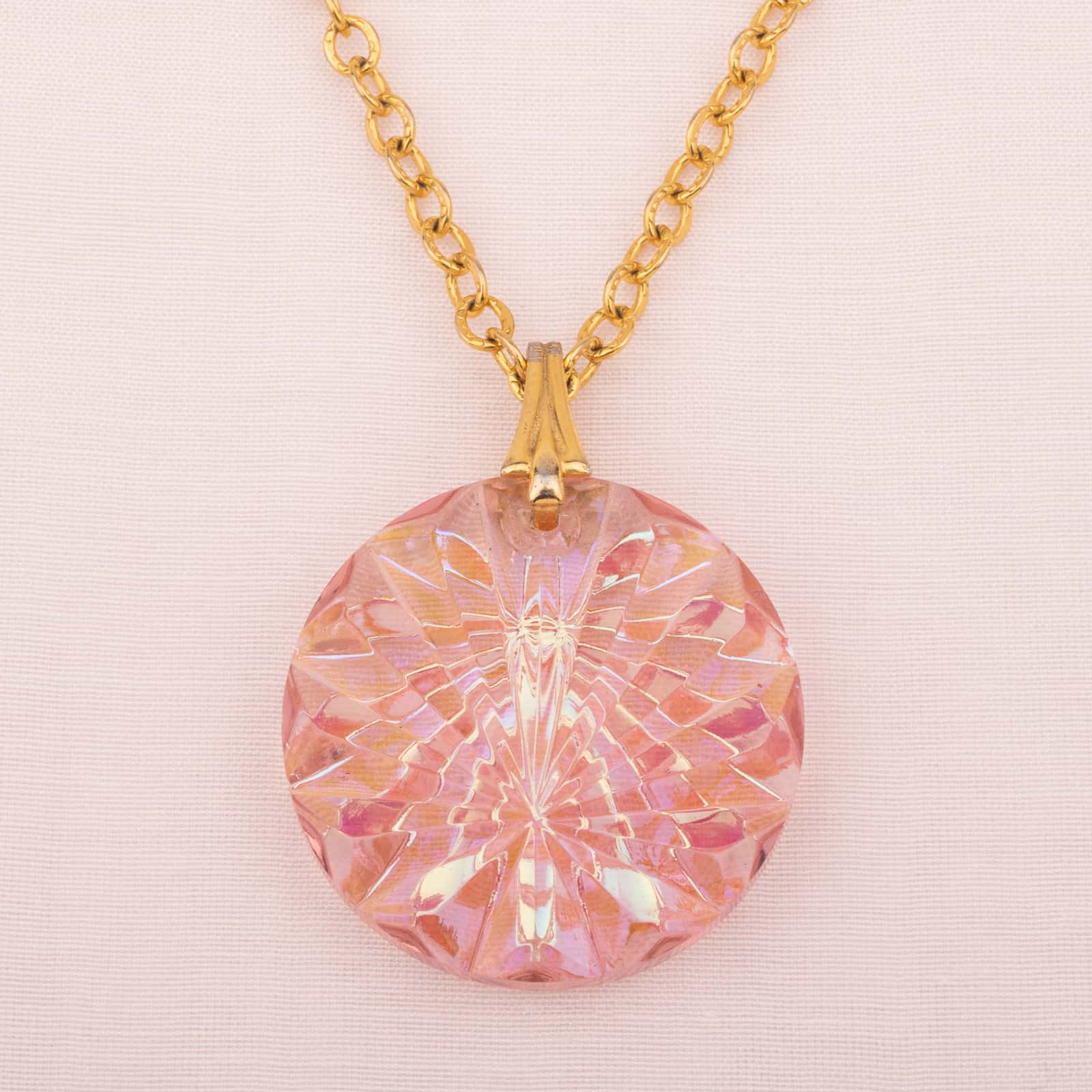 Coro-Kette-Rosa-Anhänger