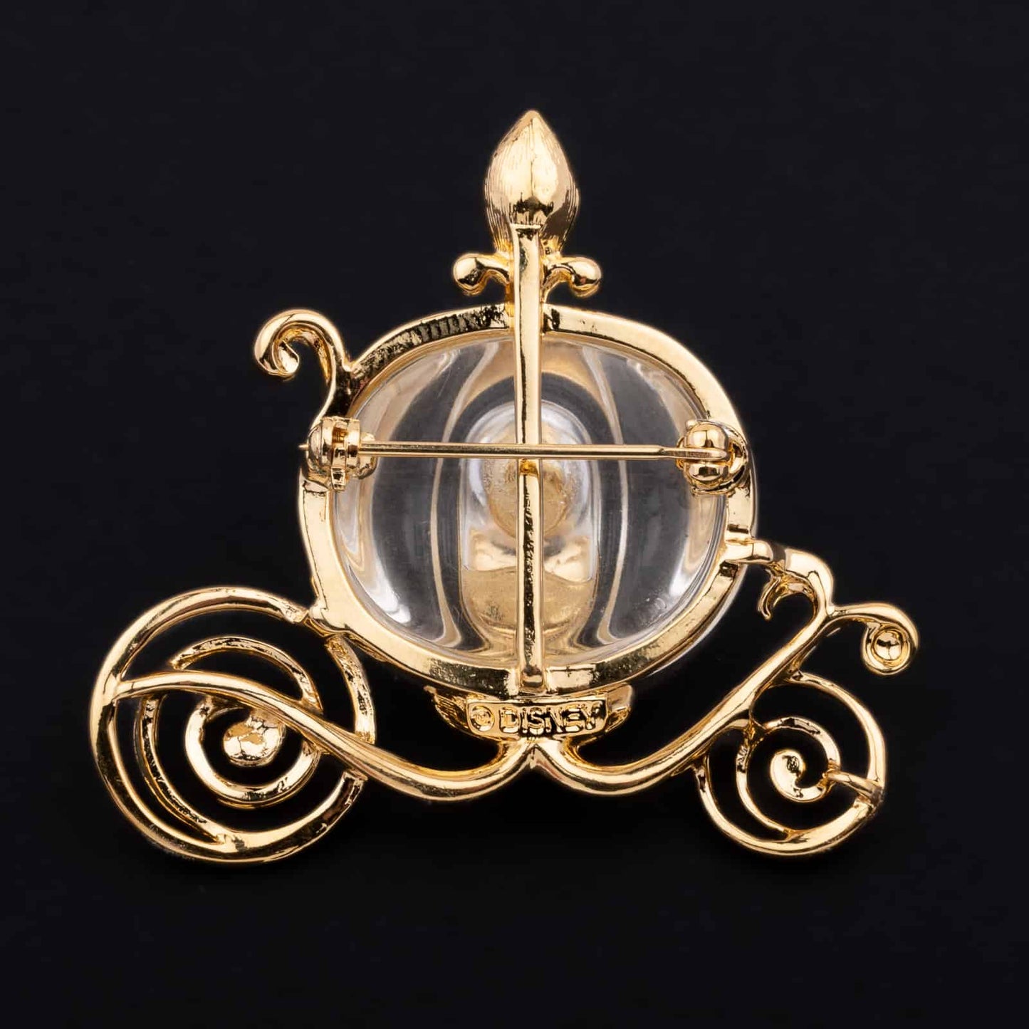 Disney-Brosche-Cinderellas-Kutsche-Rückseite