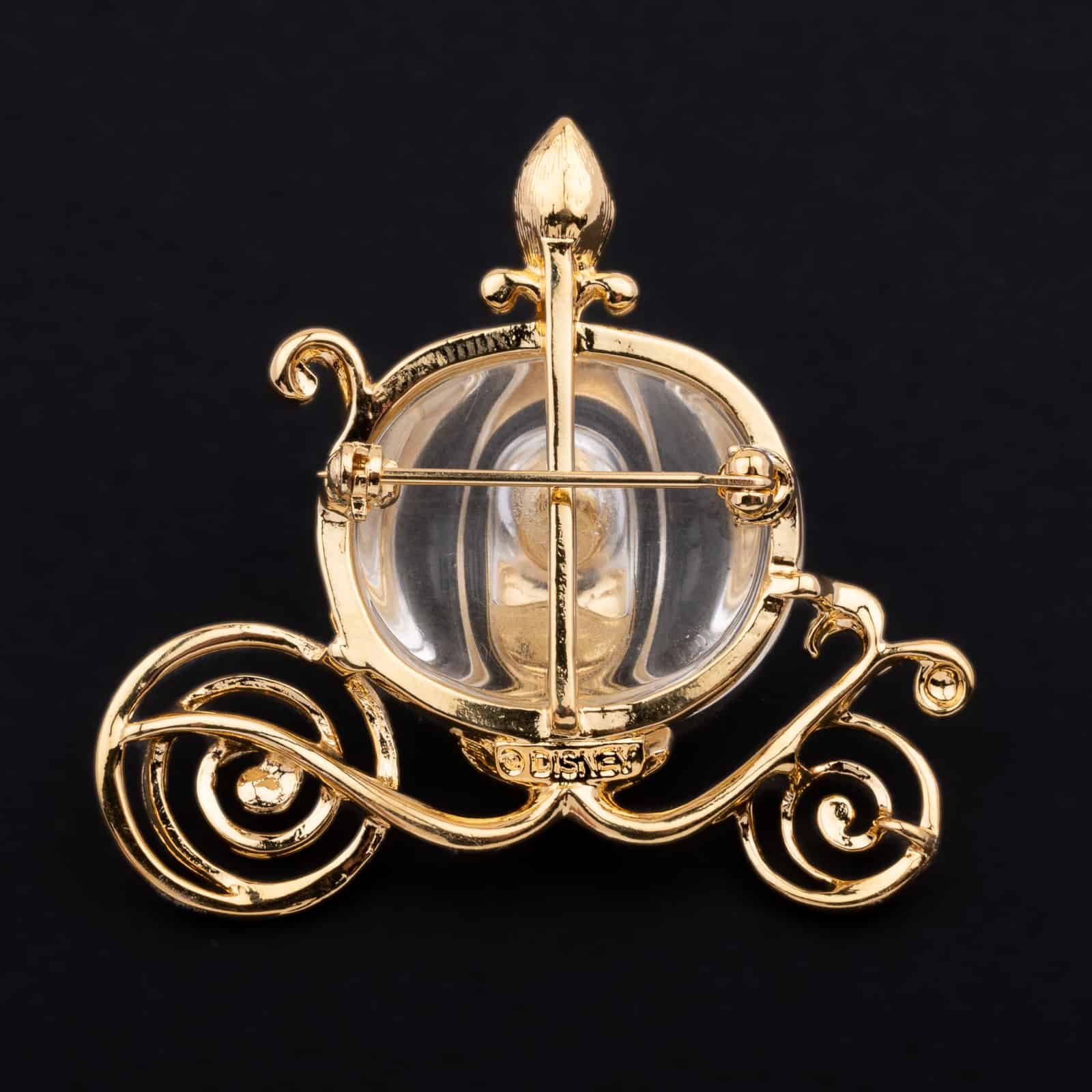 Disney-Brosche-Cinderellas-Kutsche-Rückseite
