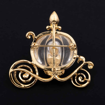 Disney-Brosche-Cinderellas-Kutsche-Rückseite