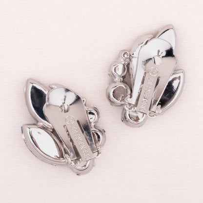 Eisenberg-Ice-Strass-Ohrclips-rhodinierte-Rückseiten-mit-Signatur