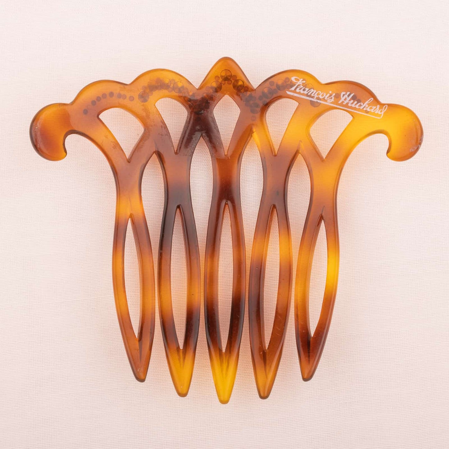 FRANCOIS HUCHARD schöner Steckkamm mit Strass verziert