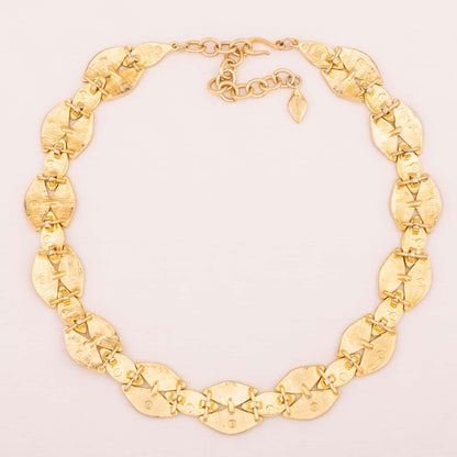 Givenchy-Collier-Halskette-vergoldet-80s-90s-Rückseite