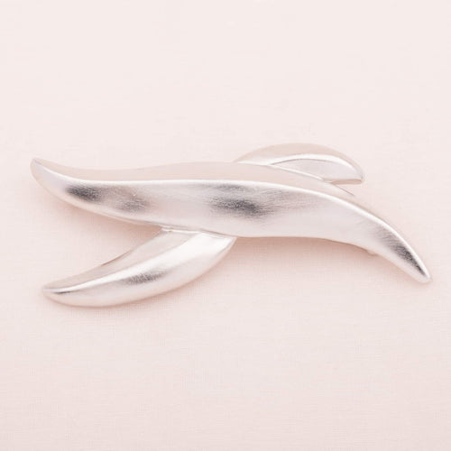 GIVENCHY silver-tone vintage brooch