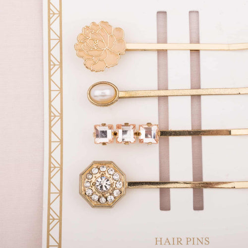Great hair clip set by Jenny Packham