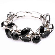 JULIANA black rhinestone bracelet