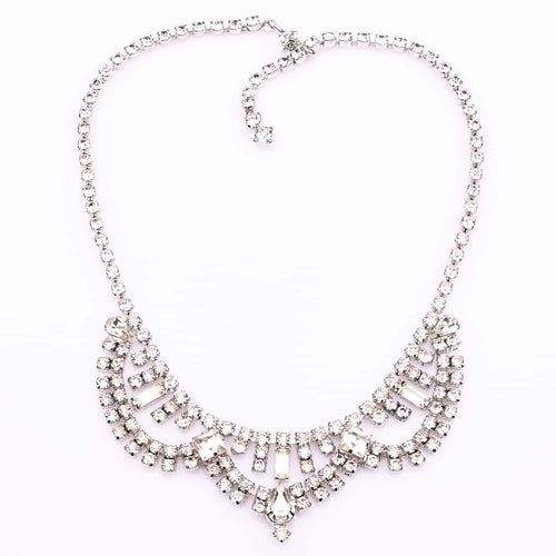 KRAMER of New York Vintage Rhinestone Necklace