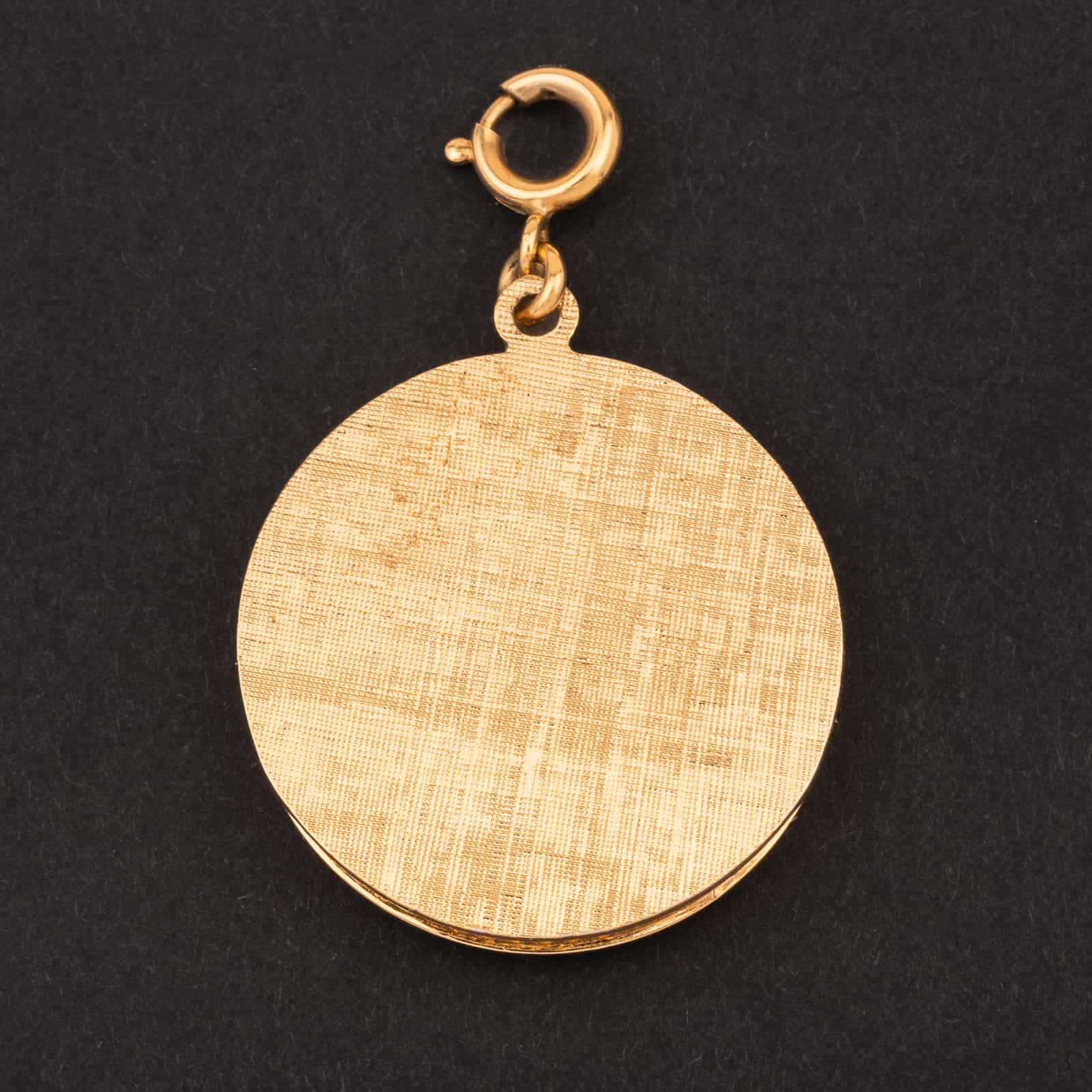 Monet-Charm-Anhänger-Medaille-Rückseite