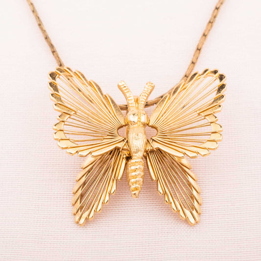 Monet-Schmetterling-Anhänger-60s