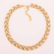 MONET gold-plated necklace from the 60s