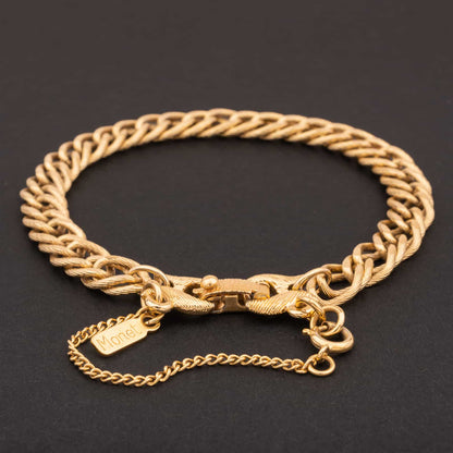 Monet-vergoldetes-Armband-60s